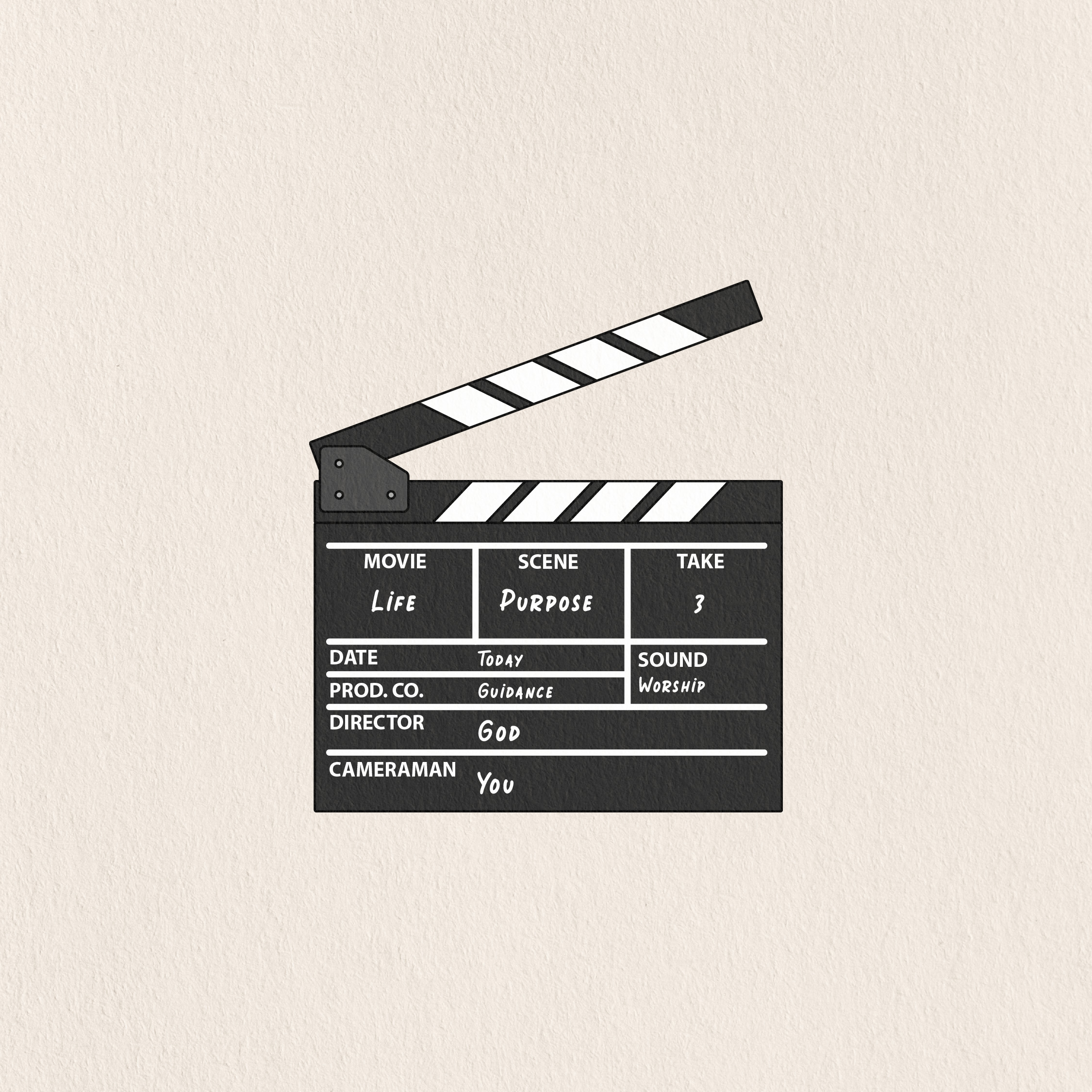 movie clapperboard